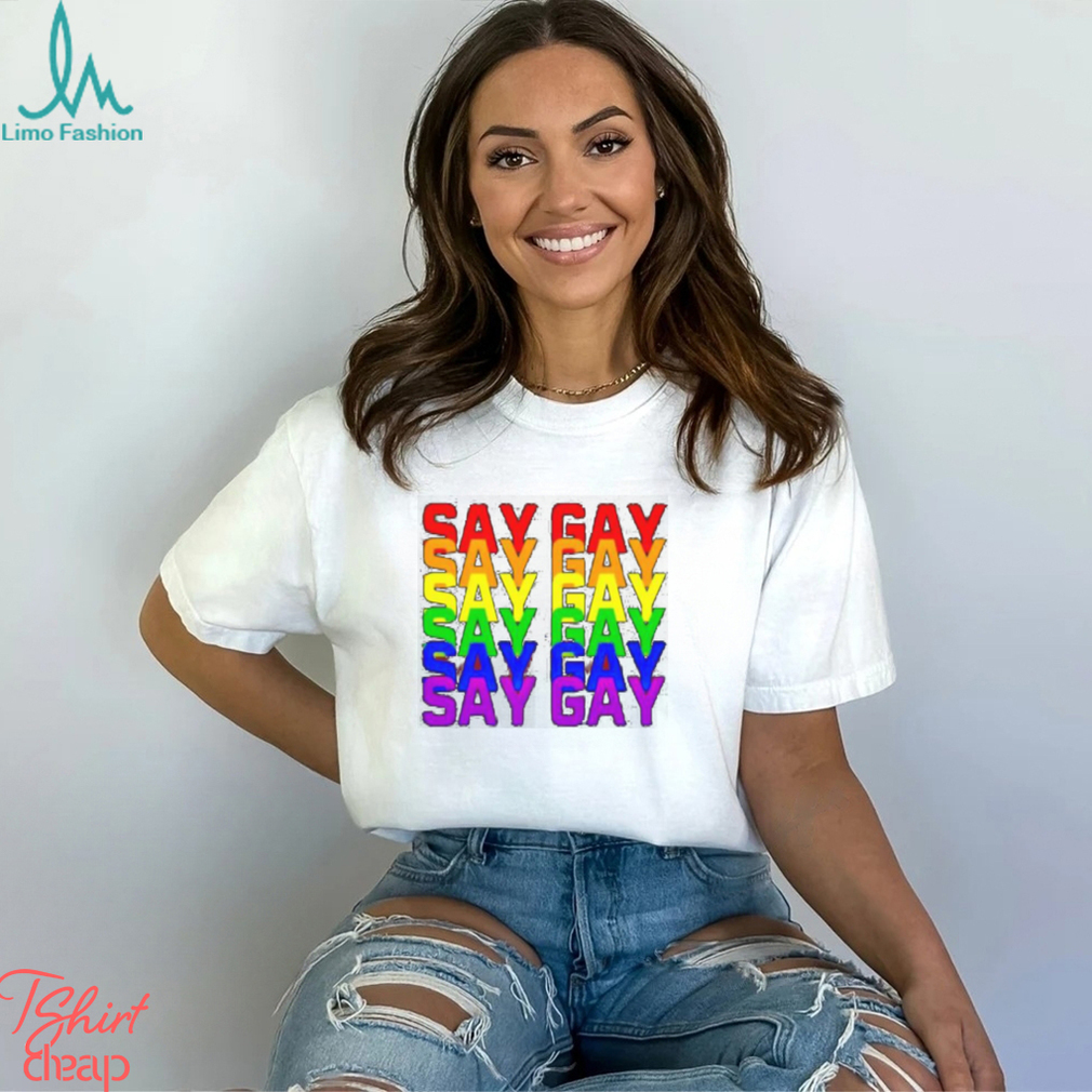 Say gay pride Shirt - Limotees