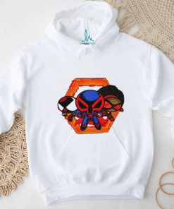 Scarlet Spider Spider Man 2099 and Spider Woman The Powerpuff Girls Power Elite Spideys cartoon shirt