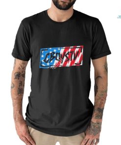 Scatterbrain stars and stripes shirt