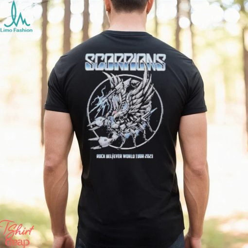 Scorpions Rock Believer World Tour 2023 Limited Official shirt