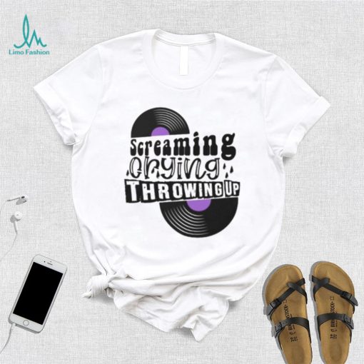 Screaming Crying Throwing Up Shirt, Taylor’s Version Album Merch