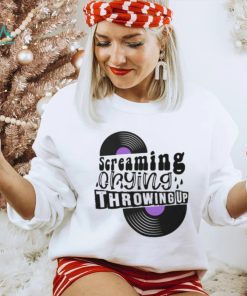 Screaming Crying Throwing Up Shirt, Taylor’s Version Album Merch