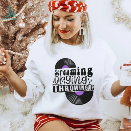 Screaming Crying Throwing Up Shirt, Taylor’s Version Album Merch