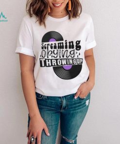 Screaming Crying Throwing Up Shirt, Taylor’s Version Album Merch