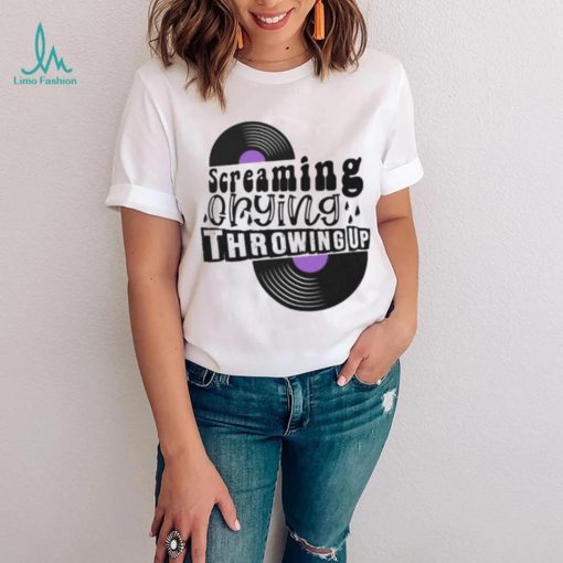 Screaming Crying Throwing Up Shirt, Taylor’s Version Album Merch