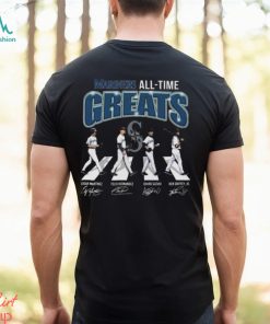 Seattle Mariners All Time Greats Abbey Road Signatures shirt, hoodie, sweater, long sleeve and tank top Seattle Mariners All Time Greats Abbey Road Signatures shirt