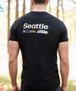 Seattle seahawks is love pride shirt, hoodie, sweater, long sleeve and tank  top