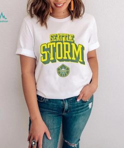 Seattle Storm Blockout White T Shirt