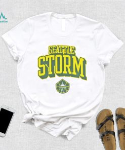 Seattle Storm Blockout White T Shirt