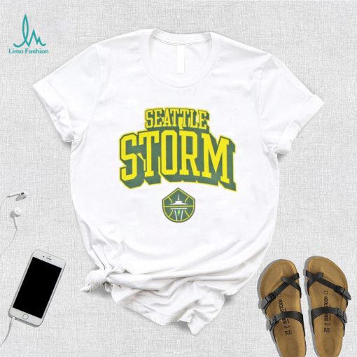 Seattle Storm Blockout White T Shirt