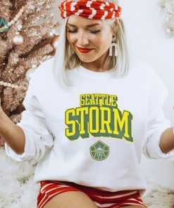 Seattle Storm Blockout White T Shirt