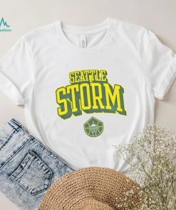 Seattle Storm Blockout White T Shirt