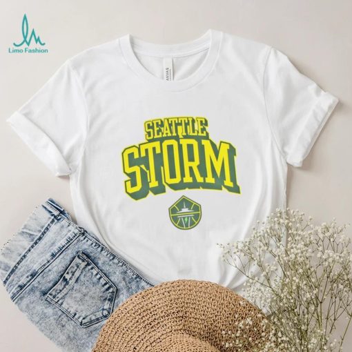 Seattle Storm Blockout White T Shirt