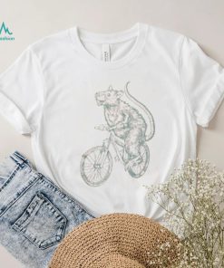 Seembo Rat Cycling Bicycle Funny Cyclist Bicycling Fun Bike Shirt