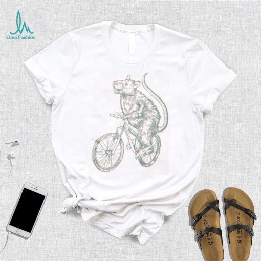 Seembo Rat Cycling Bicycle Funny Cyclist Bicycling Fun Bike Shirt