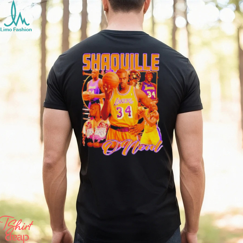 Shaquille O'neal Los Angeles Lakers 3x Finals Mvp Shirt