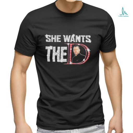 She Wants The Donnie Wahlberg Nkotb Shirt