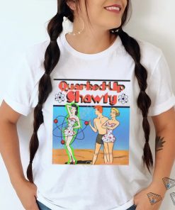 Shirts That Go Hard Quirked Up Shawty Hooded Sweatshirt