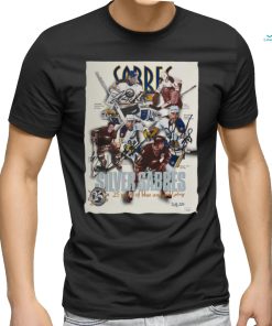 Silver Sabers 25 Years Of Blue And Gold Glory Signatures T shirt