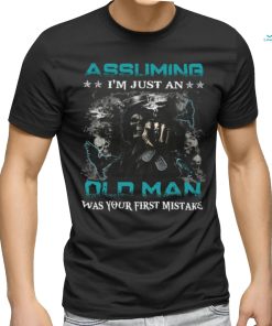 Skull Asuming I'm Just An Old Man Classic T Shirt