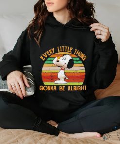 Snoopy Every Little Thing Gonna Be Alright Vintage Shirt