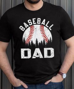 Softball Baseball Dad Retro Vintage Gift Ball Father’s Day Crewneck Sweatshirt