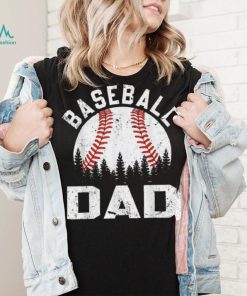 Softball Baseball Dad Retro Vintage Gift Ball Father’s Day Crewneck Sweatshirt