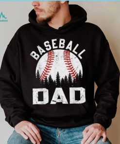 Softball Baseball Dad Retro Vintage Gift Ball Father’s Day Crewneck Sweatshirt