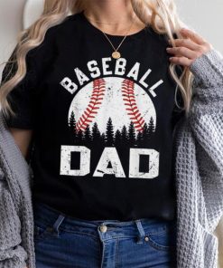 Softball Baseball Dad Retro Vintage Gift Ball Father’s Day Crewneck Sweatshirt