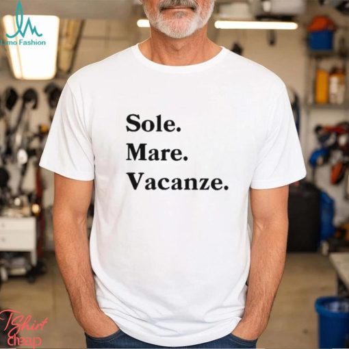 Sole Mare Vacanze shirt