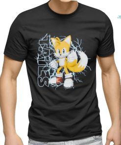 Sonic the Hedgehog Lightning Tails Portrait Youth T Shirt