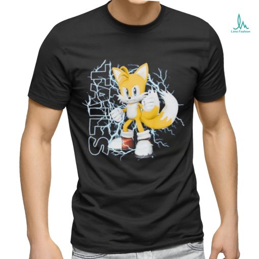 Sonic the Hedgehog Lightning Tails Portrait Youth T Shirt