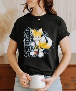 Sonic the Hedgehog Lightning Tails Portrait Youth T Shirt