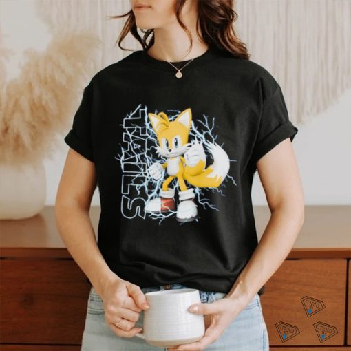 Sonic the Hedgehog Lightning Tails Portrait Youth T Shirt