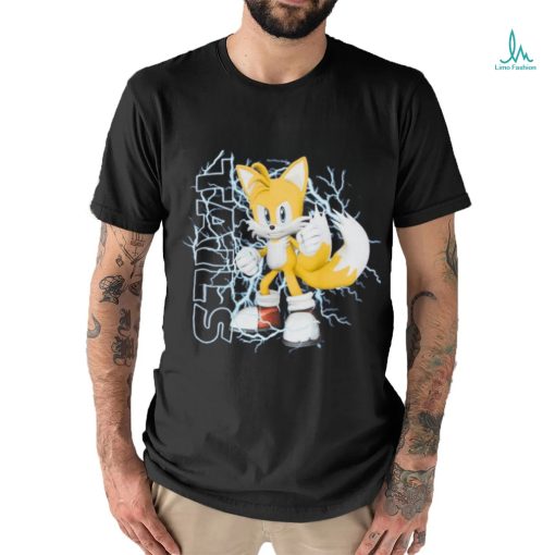 Sonic the Hedgehog Lightning Tails Portrait Youth T Shirt