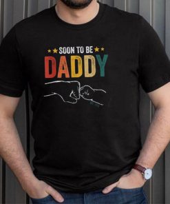 Soon To Be Daddy Est 2023 Retro Vintage Dad Father’s Day Long Sleeve T shirt