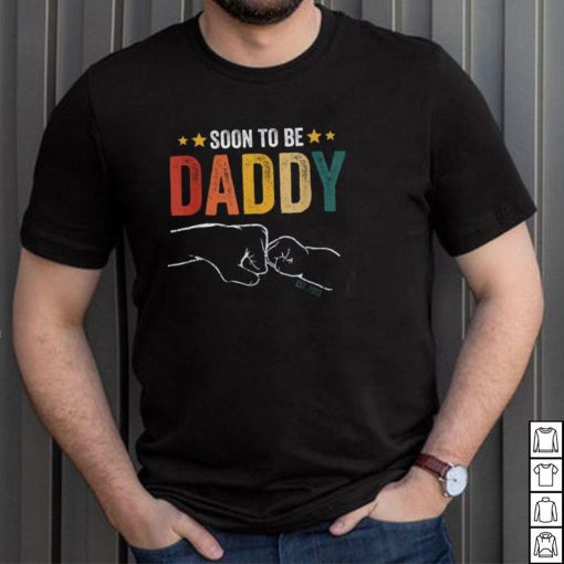 Soon To Be Daddy Est 2023 Retro Vintage Dad Father’s Day Long Sleeve T shirt