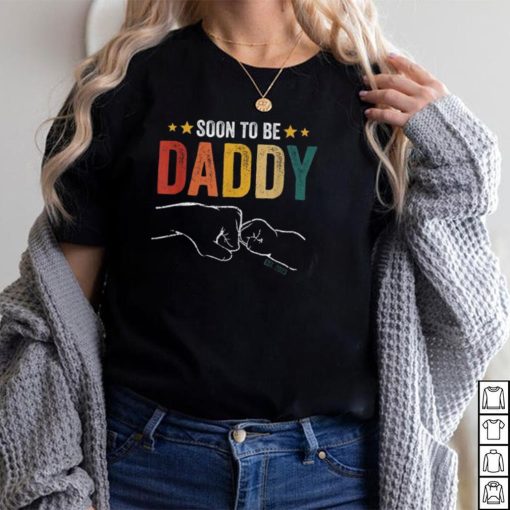 Soon To Be Daddy Est 2023 Retro Vintage Dad Father’s Day Long Sleeve T shirt