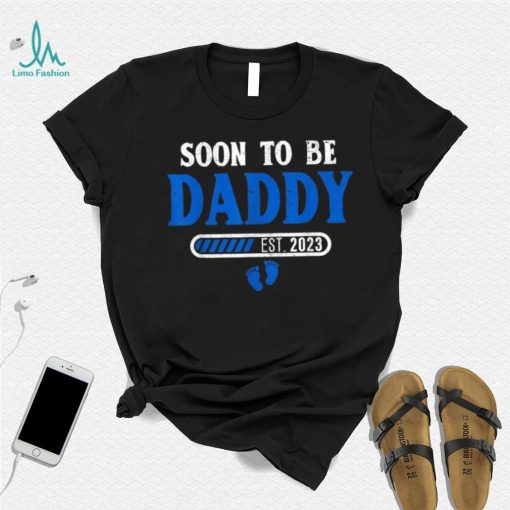 Soon To Be Daddy Est.2023 Dad Father’s Day T Shirt