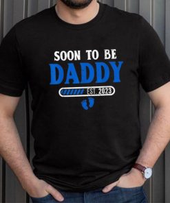 Soon To Be Daddy Est.2023 Dad Father’s Day T Shirt