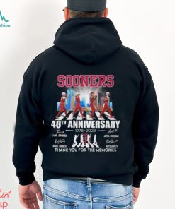 Sooners 48th Anniversary 1975 – 2023 Thank You For The Memories T Shirt