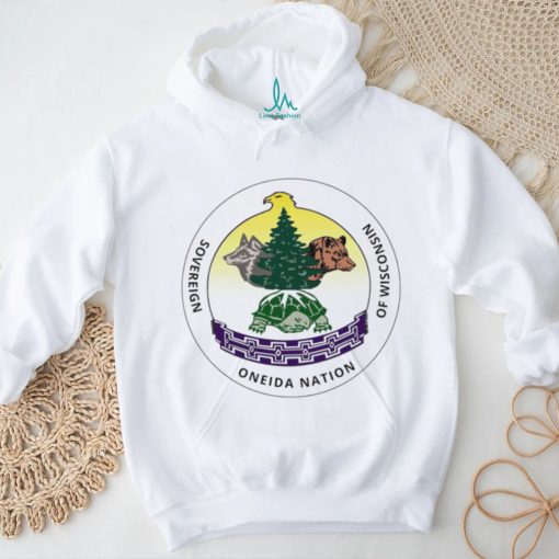 Sovereign Oneida Nation of Wisconsin logo shirt