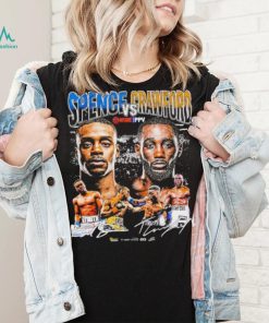 Spence vs Crawford Battle of the Undefeated graphic shirt