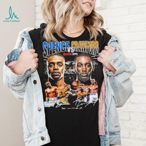 Spence vs Crawford Battle of the Undefeated graphic shirt