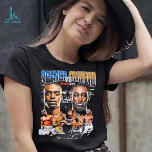 Spence vs Crawford Battle of the Undefeated graphic shirt