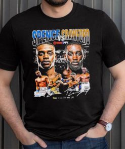 Spence vs Crawford Battle of the Undefeated graphic shirt