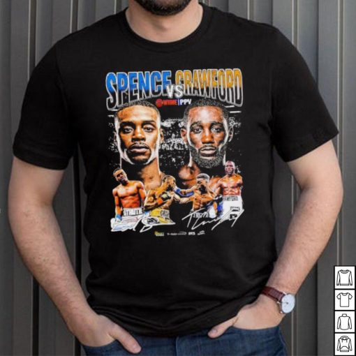 Spence vs Crawford Battle of the Undefeated graphic shirt