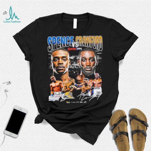 Spence vs Crawford Battle of the Undefeated graphic shirt