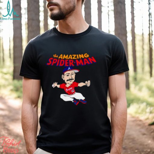 Spencer Strider Atlanta Braves the amazing Spider man Shirt