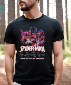 Spider Man Thank You For The Memories T Shirt